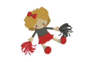 A Cheerful Toy Doll Embroidery Design for Seasonal Joy