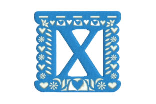 A Designer's Review of the Papel Picado Alphabet X for Business Merch