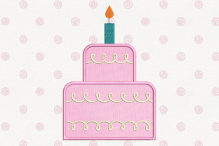 A Sweet Cake Applique for Boutique Apparel Projects