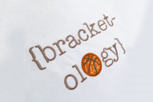 An Embroidery Designer's Take on Bracketology March Madness Applique