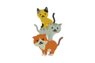 Cats: A Year-Round Seasonal Embroidery Design Gem
