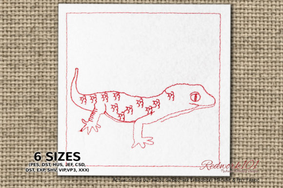 Close Up of Gekkonidae Lineart: A Designer's Review