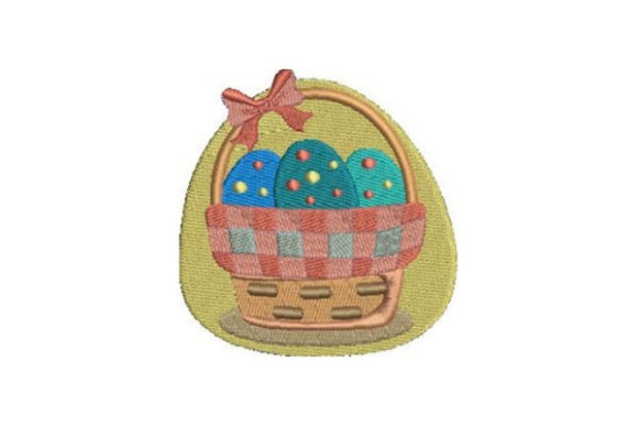 Easter Basket Embroidery Design Review for Craft Businesses