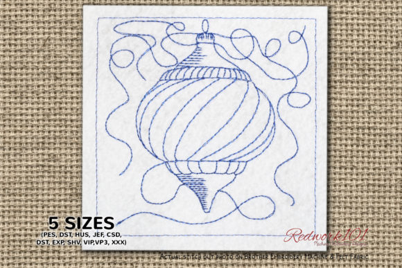 Evaluating Hanging Christmas Ornaments Redwork for Real Projects