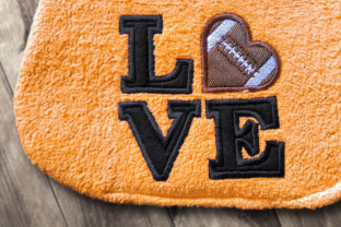 LOVE Football Applique: A Seasonal Designer's Review