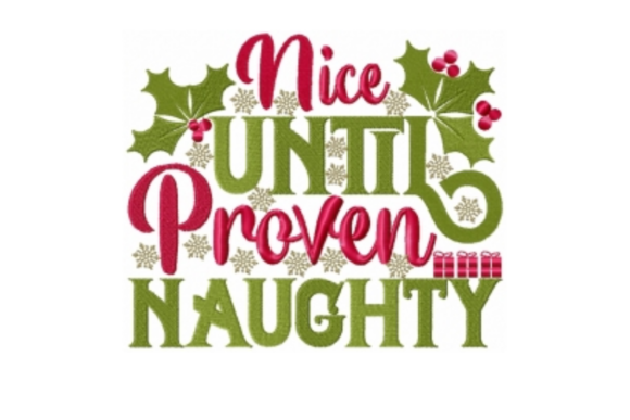 Nice Until Proven Naughty: A Designer’s Holiday Embroidery Review