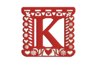 Papel Picado Alphabet K: A Designer's Take for Boutique Apparel