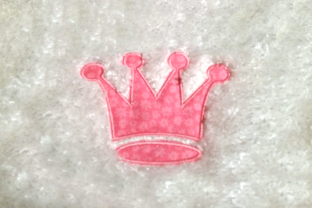 Princess Crown Applique: A Craft Fair Seller's Review